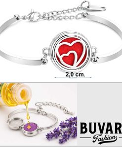 Eternal Hearts Aromatherapy Bracelet
