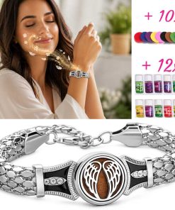 Guardian Wings Aromatherapy Bracelet