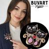 Black Cat Brooch