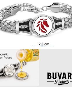 Crimson Spirit Aromatherapy Bracelet