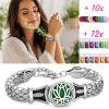 Emerald Lotus Aromatherapy Bracelet
