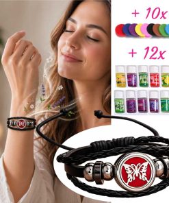 Butterfly Aromatherapy Bracelet