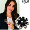 Midnight Bloom Brooch