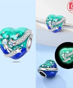 galaxy charm bracelet