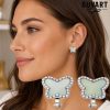 butterfly earring