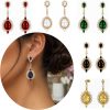 crystal drop earrings
