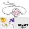 Silver Cat Aroma Bracelet