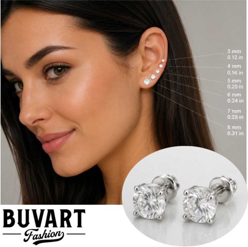 white cubic zirconia earrings