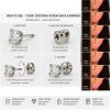 pink cubic zirconia earrings