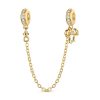 gold S925 safety chain
