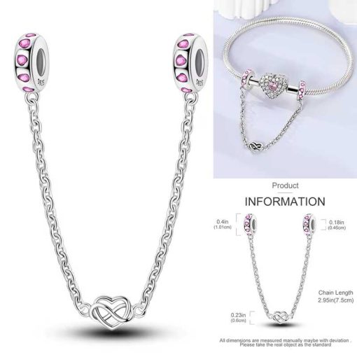 Pandora style safety chain