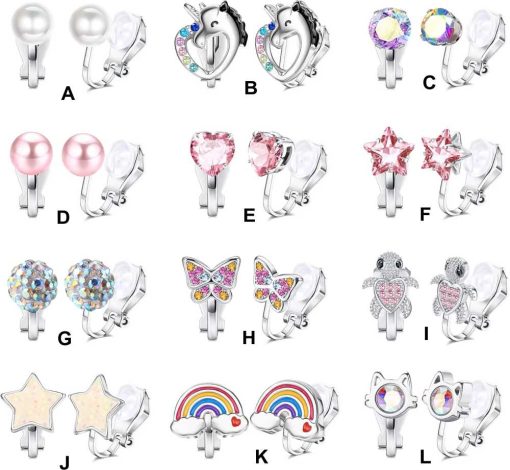 Fantasy Clip-On Earrings