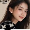 butterfly magnetic earrings