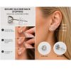 12 pairs zirconia earrings