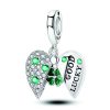 lucky heart charm