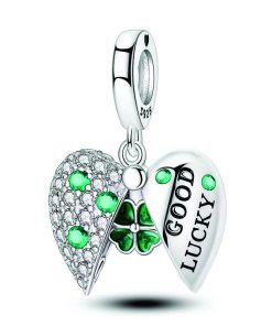 lucky heart charm