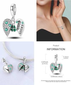 lucky heart charm
