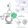 Pandora style lucky charm