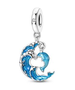 ocean dolphin charm