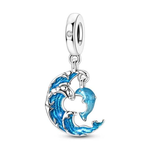 ocean dolphin charm