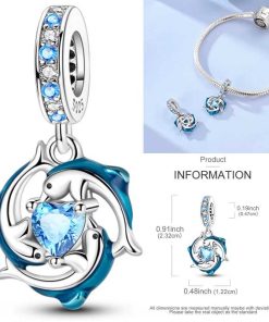 three dolphins charm