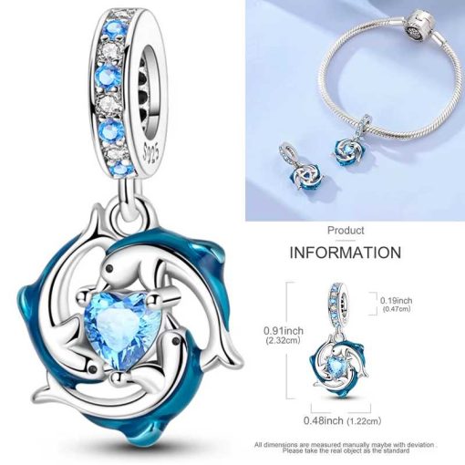 three dolphins charm