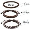 3 Piece Adjustable Bracelets detailed