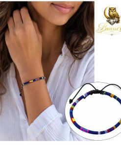 Colorful Woven Cord Bracelet