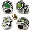Retro Green Fashion Charms detailed