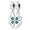 Lucky Love Heart Clover