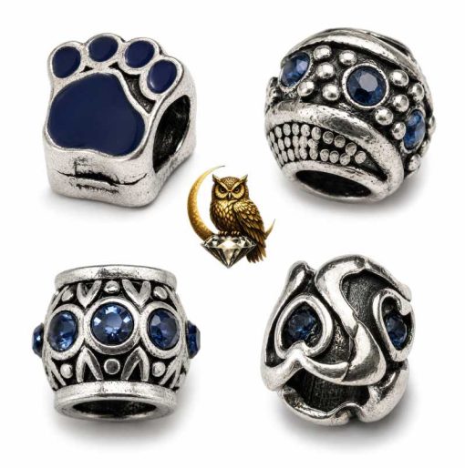 Retro Dark Blue Fashion Charms