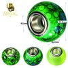 Retro Green Charms – Rings detailed