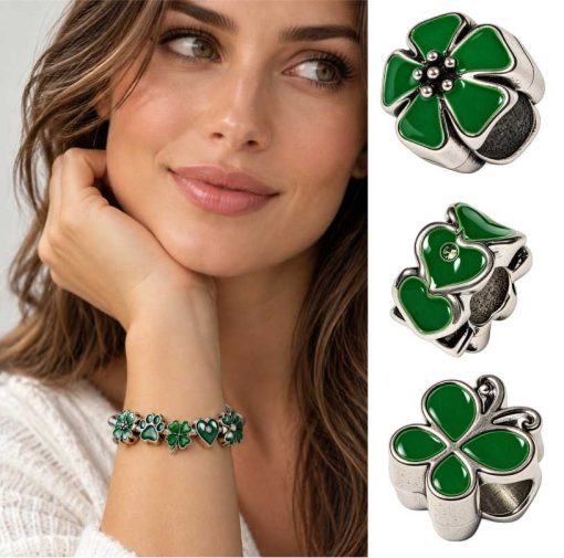 Retro Charms in Green