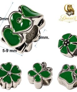 Retro Charms in Green